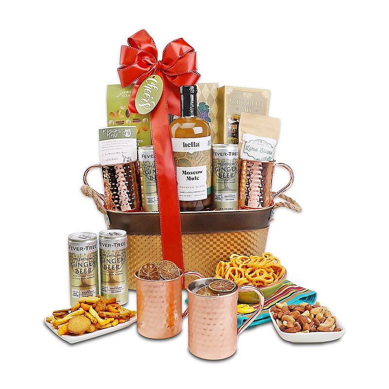 Alder Creek Moscow Mule Gift Basket (FG04773) image 1