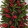 Nearly Natural 5350 Pine and Berry Christmas Tree with Stand~#|#~49C6831A-EA56-45BE-B7DDF632ABD4B5C6_sc7