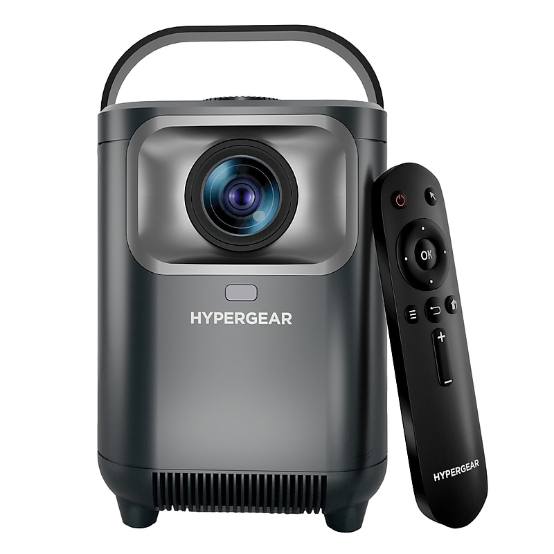 HyperGear® CinéMini 720p HD Portable Mini Projector, Black (16072) image 1
