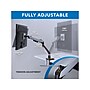 Mount-It! Adjustable Monitor Arm, Up to 49" Monitor, Grayish White/Matte Black (MI-4881)~#|#~49CDC3C5-4CD9-4C72-98564062A6B931A7_sc7