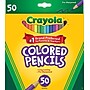 Crayola Kid's Colored Pencils, Assorted Colors, 50/Box (68-4050)~#|#~49CE78F6-230E-43E7-87596EBC29DA8BC6_sc7