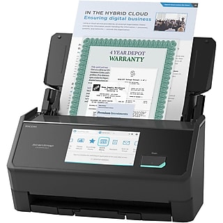 Ricoh Scansnap Ix2500 Wireless Document Scanner, White (PA03860