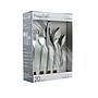 MegaChef Gibbous 937112463M Stainless Steel Flatware Set, 20 Piece~#|#~49D3248D-4301-423B-A7F497CA35EA848B_sc7
