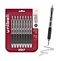 uniball 207 Retractable Gel Pens, Medium Point, 0.7mm, Black Ink, 8/Pack (1756584)~#|#~49D3AEA7-BC8C-4034-8A53E65F95B01D66_sc7
