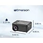 Emerson Home Theater Portable LCD Projector with Built-In TV Tuner & DVD Player and Projector Screen, Black (EVP-2504)~#|#~49D9368C-D98D-4FFA-AE3B856F0AA16D17_sc7