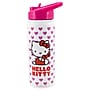 Hello Kitty Stainless Steel Double Wall Insulated Flip Straw Water Bottle, 20 oz. (C6B139SL)~#|#~49E38FAD-736D-4034-AA1F6100E3C59421_sc7