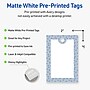 Avery  3" Blank Price & Merchandise Tags, White, 80/Carton (S00-F8R-PRMWT10)~#|#~49EA8E92-6F02-43B5-81D1435AF0CF5DBF_sc7