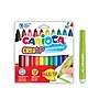 CARIOCA Creatip Washable Kids Markers, Maxi Tip, Assorted Colors, 10/Pack, 2/Bundle (CRA44000-2)~#|#~49EAB555-35B6-430D-B2DEF39F0C3B775A_sc7