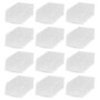 IRIS Small Stackable Plastic Storage Bin, 3" x 4.5"x 7.5", 0.4 Qt., Clear, 12/Carton (200518CT)~#|#~49EDFB15-5D1C-4F32-99DF35521643E8C6_sc7