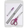 JAM Paper Wood Storage Clipboard, Letter Size, Clear, 3/Pack (331CPBclx3KIT)~#|#~49EF0BCB-A70C-4C91-A4914C366BD1D836_sc7