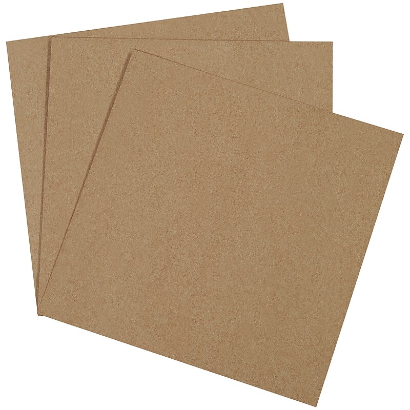 12" x 12" Chipboard Pads, 625/Carton (BSXP1212) image 1
