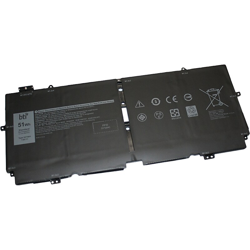 Battery Technology Li-Ion Replacement Battery for Dell Laptops, 6375mAh (52TWH-BTI) image 1