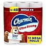 Charmin Ultra Strong Mega Toilet Paper, 2-Ply, White, 220 Sheets/Roll, 12 Rolls/Pack (32173/4170)~#|#~49F0A58A-A895-474E-BAB48C823C5440B0_sc7