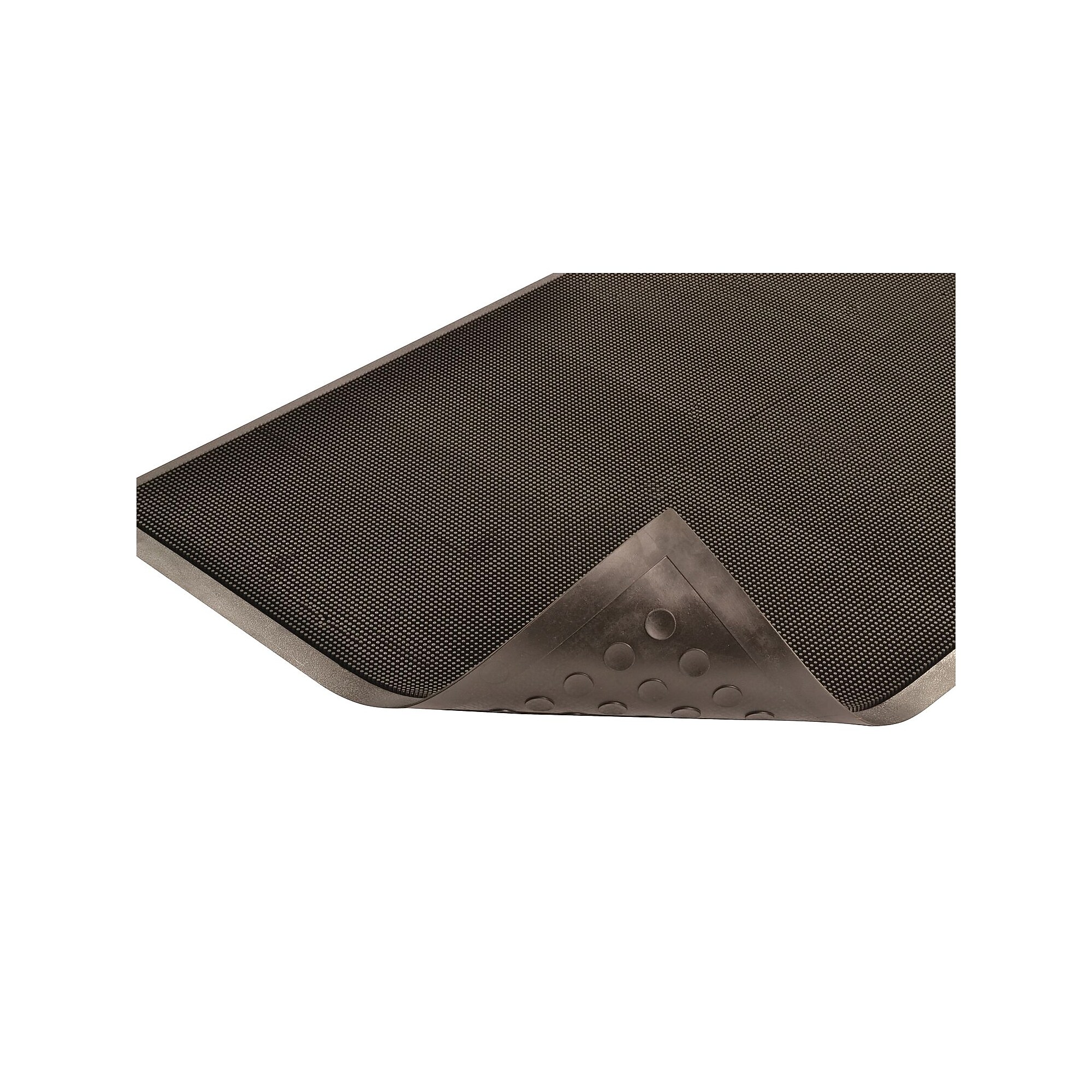 NoTrax Rubber Brush Commercial Scraper Entrance Mat, 31.5″ x 23.6″, Black (345S2432BL) Sansujyuku sansujyuku.com