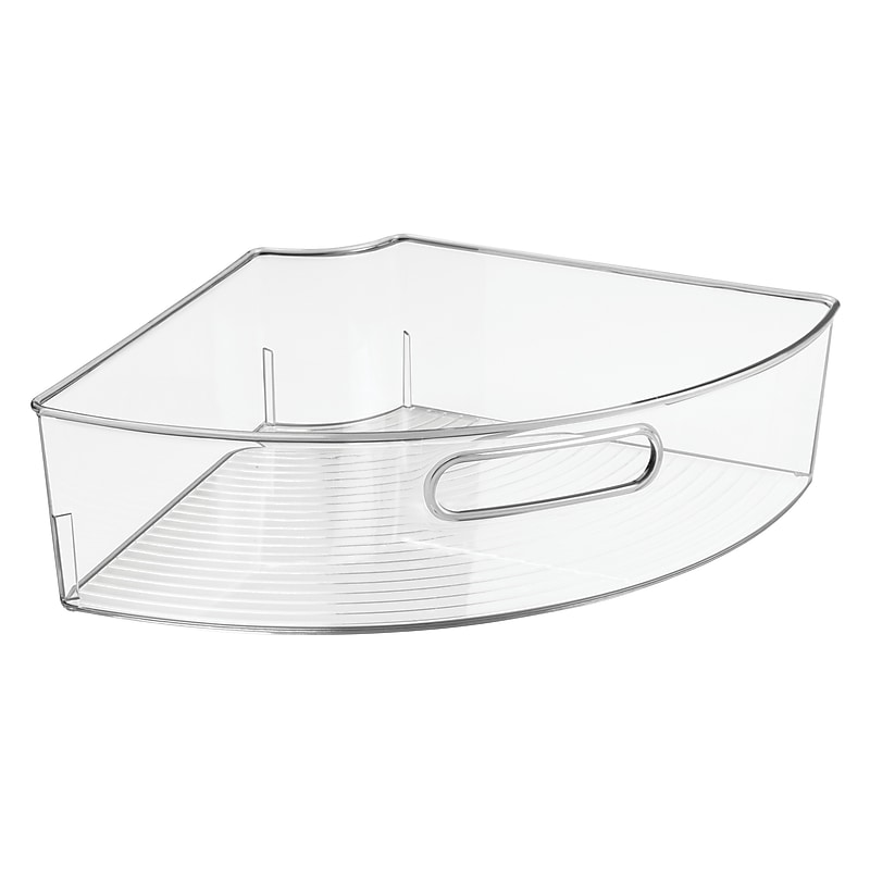 iDESIGN Medium Plastic Storage Bin, Clear (62630) image 1