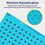 Avery Laser/Inkjet Multipurpose Circle Labels, 0.5" Dia., Bright Blue, 3080/Pack (94503)~#|#~49F84247-9BD0-4F3B-9F37E321A05515E2_sc7