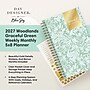 2027 Blue Sky Day Designer 5" x 8" Weekly & Monthly Planner, Green/White (161680)~#|#~49F97F30-3FB9-49EB-A052D842B920123A_sc7