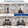 Uncaged Ergonomics Modular Acoustic Office Pod with Ventilation, Lighting and Power, Working, White (POD-W-White)~#|#~4A043C3D-CBB8-4B22-894CF46530F16678_sc7