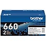 Brother TN660 Black Toner Cartridge, High Yield, 2/Pack (TN6602PK)~#|#~4A04916F-E64B-4082-92EF812917826C08_sc7