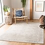 Safavieh Tulum Collection 5'-3" x 7'-6" Rectangle Indoor Area Rug, Machine Made, Ivory/Grey (TUL264A-5)~#|#~4A101D8C-FABA-47C5-91DC4D4BB6688A0A_sc7
