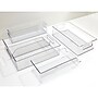 iDESIGN Small Stackable Plastic Storage Bin, Clear, 4/Pack (95576N)~#|#~4A10D3DE-EB78-4556-BB81AD98FD446601_sc7