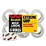 Scotch Box Lock Shipping Packing Tape, 1.88 in x 54.6 yds., Clear, 6/Pack (3950-6)~#|#~4A11C4A2-AB04-4DE9-A75C4DC9D6C3EFA0_sc7