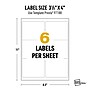 Avery UltraDuty GHS Rectangle Multipurpose Labels, 3-1/3" x 4", White, 600/Box (97188)~#|#~4A121269-5811-4864-85AE70820B064353_sc7