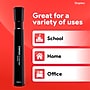 Staples DuraMark Tank Permanent Marker, Chisel Tip, Black, 12/Pack (10403-CC)~#|#~4A142787-AA14-40F9-AFE4AD063C783469_sc7