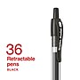 Staples ProGel™ Retractable Gel Pen, Fine Point, 0.7mm, Black Ink, 36/Pack (ST62097)~#|#~4A151121-37EE-4595-964618CB4232C023_sc7