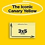 Post-it Sticky Notes, 3" x 5", Canary Collection, Lined, 100 Sheets/Pad, 5 Pads/Pack (635-5PK)~#|#~4A16C268-193E-43B8-BAF0DDFA0AC4FD02_sc7