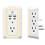 Overtime S90 11-in-1 Wall Outlet Extender Surge Protector with 7 AC Outlets and 4 USB Ports, White (OTWP7OS90)~#|#~4A17DF00-7E6F-45DD-BCEC883F604C09B7_sc7