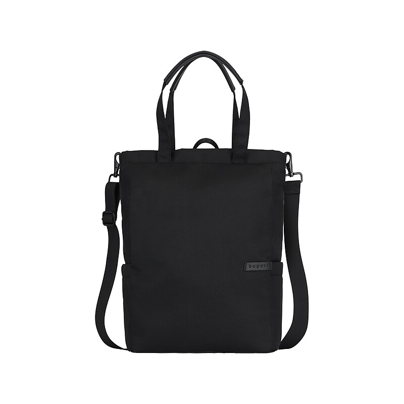 Bugatti Madison Nylon Convertible Tote Bag, Black (CNV2538BU-BLK) image 1