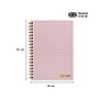 Carpe Diem Ballerina Pink Check 1-Subject Notebook, 7.5" x 9.75", Wide-Ruled, 80 Sheets, Pink/White (9377-CD)~#|#~4A19679A-F9C1-4E85-822AE8FC8E0F3019_sc7