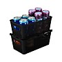 Simplify Slide to Stack Storage Tote, Plastic, Black, 2/Pack (25934-BLACK-ST)~#|#~4A19CA12-00AF-4B28-8EDA79223A260371_sc7
