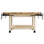 Diversified Woodcrafts Workshop Rectangular Workbench Table, 64" x 54", Light Hardwood (WW4-4V)~#|#~4A1D7683-67B1-4EC4-8EE6B24FDD38EAD9_sc7