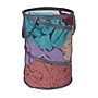 Household Essentials 27-Gallon Collapsible Hamper, Polyester, Gray (2027-1)~#|#~4A204E0B-E89F-4878-ADF13F51BEB10F6A_sc7