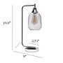 Elegant Designs LED Desk Lamp, 19", Chrome (LD1060-CHR-LB)~#|#~4A222880-DB3C-4D52-8EF4A6BD0EB5111D_sc7