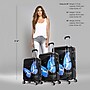 InUSA Hardside Butterfly Suitcase, 4-Wheeled Spinner, TSA Checkpoint Friendly, Black Butterfly (IUAPCSML-BBU)~#|#~4A23279B-F774-4288-9BB3EE3CDF68315B_sc7