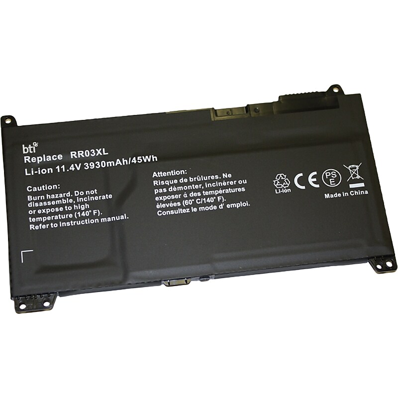 Battery Technology Li-Ion Replacement Battery for HP Compaq, 3930mAh (RR03XL-BTI) image 1