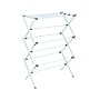 Household Essentials Folding Clothes Drying Rack with Strong Steel Frame and 11 Coated Dowels, White (HE1166)~#|#~4A2BFEA5-3714-46EF-9F3A16980E3A796A_sc7