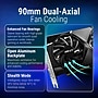 PNY NVIDIA GeForce RTX 5060 Ti OC Dual Fan PCIe 5.0 16GB GDDR7 Gaming Graphics Card, 2407 MHz Core, Black (VCG5060T16DFXPB1-O)~#|#~4A2D7C90-A041-4EAA-BC741905B2442402_sc7