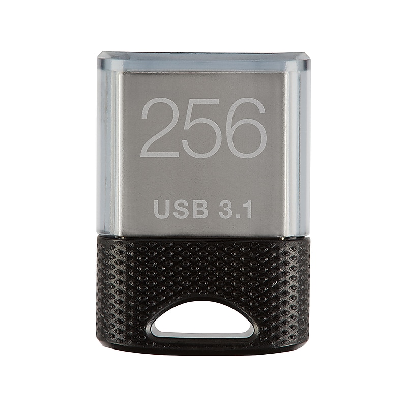PNY Elite-X Fit 256GB USB 3.1 Type-A Flash Drive, Black (P-FDI256EXFIT-GE) image 1