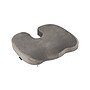 Mind Reader Memory Foam Office Chair Ergonomic Orthopedic Cushion, Gray (SEACUSH-GRY)~#|#~4A33AEC3-FAEF-4991-9DE73CFD9FFDE7DD_sc7
