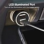 NXT Technologies™ Universal 2 USB Port Car Charger, Black (NX54337)~#|#~4A34F0EB-F74B-4122-973EC3A231B2122F_sc7