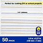 Bazic Dual-Temp Mini Hot Glue Sticks, Clear, 50/Pack, 3 Packs/Bundle(BAZ2095-3)~#|#~4A388085-760B-4F0A-8CC5DB01CCF4B115_sc7