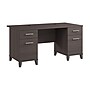 Bush Home Somerset 60"W Office Computer Desk with Drawers, Storm Gray (WC81528K)~#|#~4A38DBDF-57C1-42A6-AB93643A21786F94_sc7