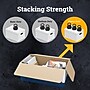 Bankers Box Liberty Heavy-Duty Corrugated File Storage Boxes, String & Button, Letter Size, White/Blue, 12/Carton (00011)~#|#~4A3D1140-F465-4D2F-9A4B150D508157B8_sc7