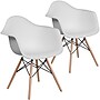 Flash Furniture Alonza Plastic and Wood Accent Chair, White, 2/Pack (2FH132DPPWH)~#|#~4A3F9649-C5E0-4567-8DFB4979CC939B4B_sc7