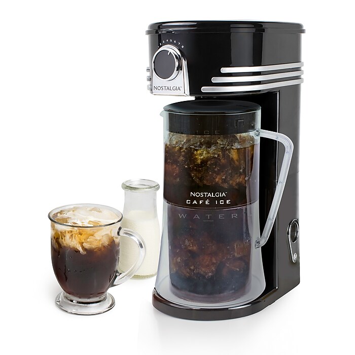 Nostalgia 12-Cups Automatic Coffee Maker, Black (NCIT3PLSBK) | Staples
