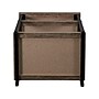 Household Essentials Jamestown 17.9"W x 17.5"D Laminate Side/End Table, 2 Shelves, Ashwood/Black (8082-1)~#|#~4A44E935-B2D9-4D3B-98B0DA74C22EE149_sc7